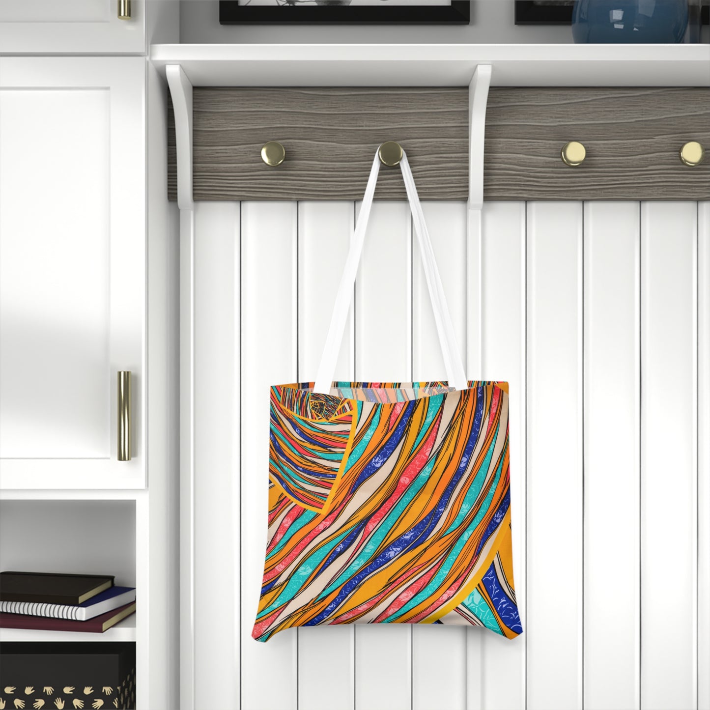 Mother’s Day Abstract Tote Bag – Stylish & Sustainable – Seasonal Treasures Collection
