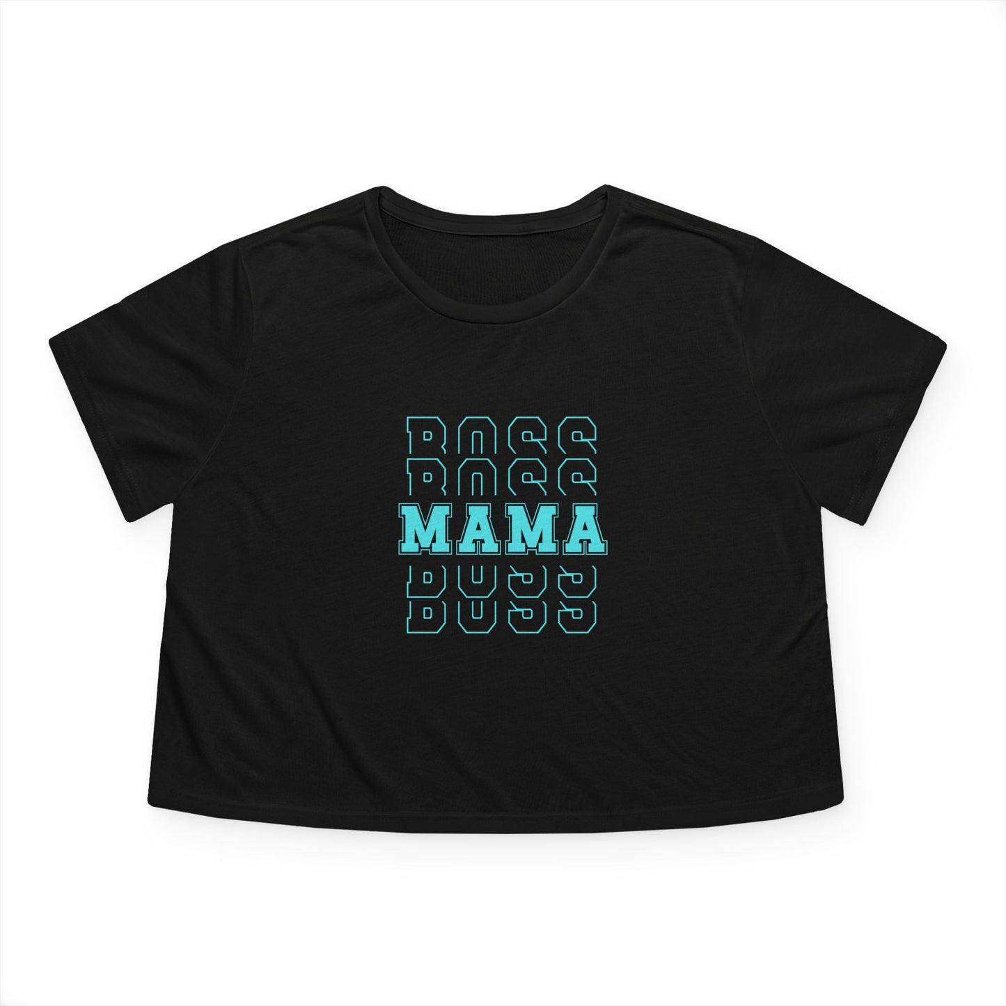 Boss Mama Black Crop Top – Mother’s Day Edition | Seasonal Treasures Collection