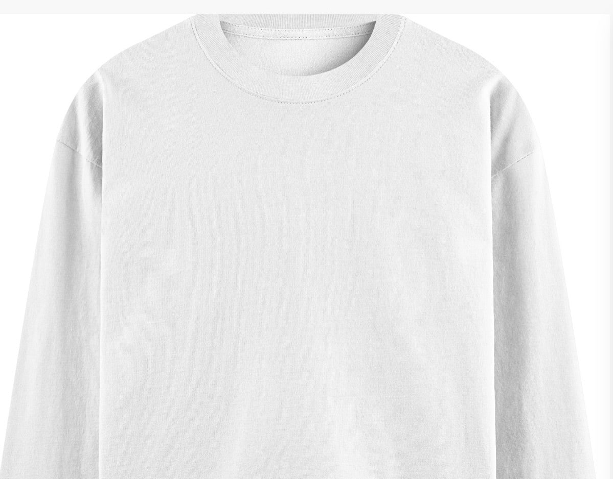 Custom Long Sleeve T-Shirt for Men – Personalized Design