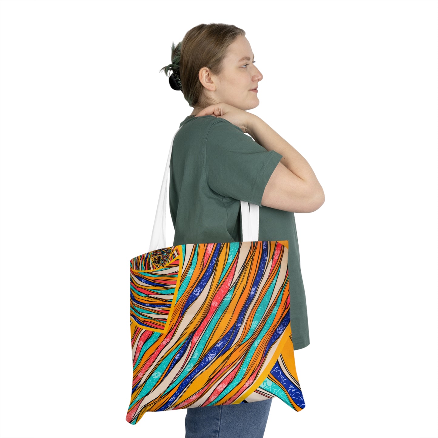 Mother’s Day Abstract Tote Bag – Stylish & Sustainable – Seasonal Treasures Collection