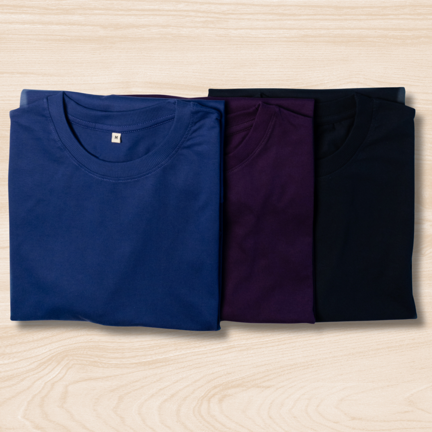 Oversized Unisex Cotton T-Shirts – Pack of 3 | XS–2XL