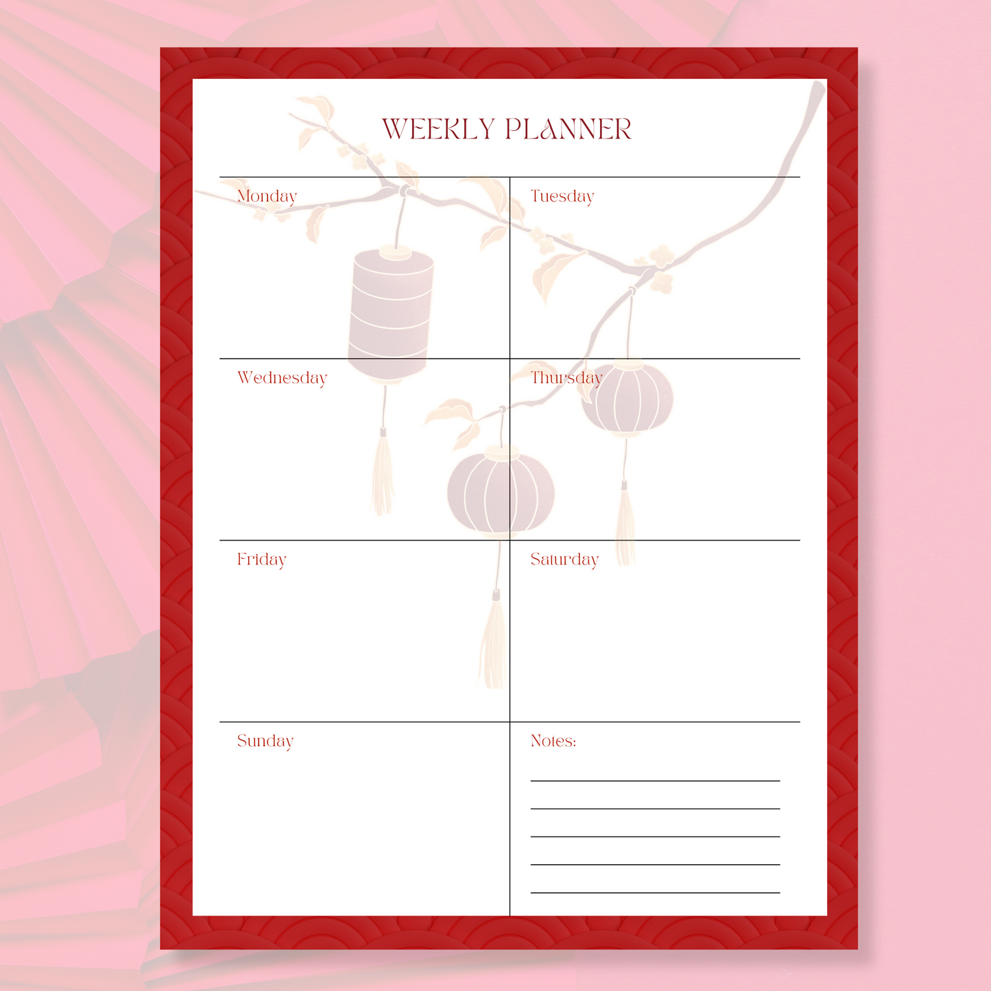 Year of the Snake Journal – Lunar New Year 2025 Planner & Vision Board 🧧✨