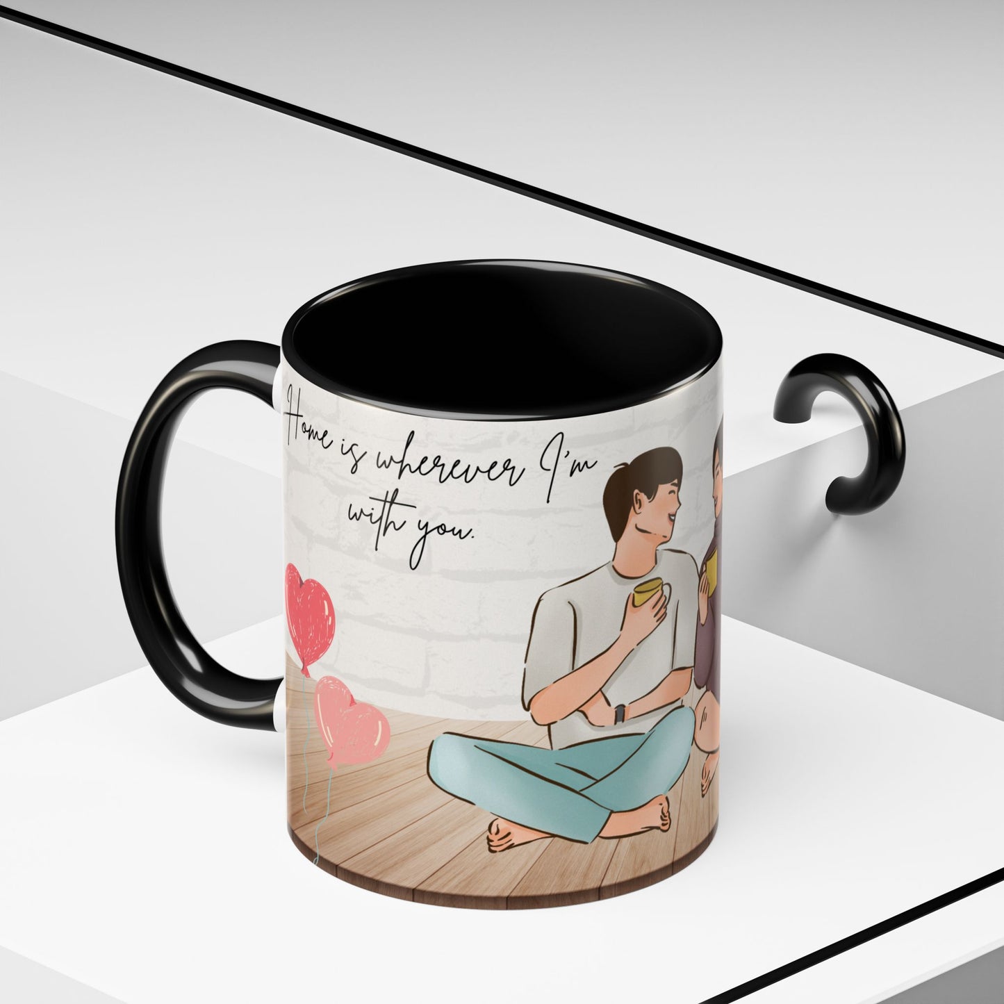 Home is Wherever I Am with You Mug – Valentine's Day Club Collection