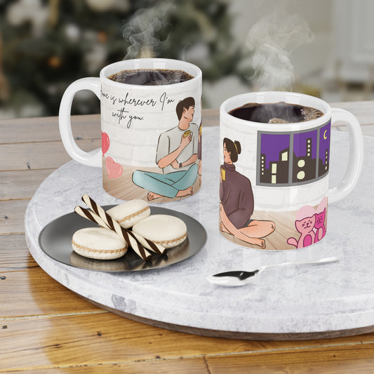 Home is Wherever I Am with You Mug – Valentine's Day Club Collection