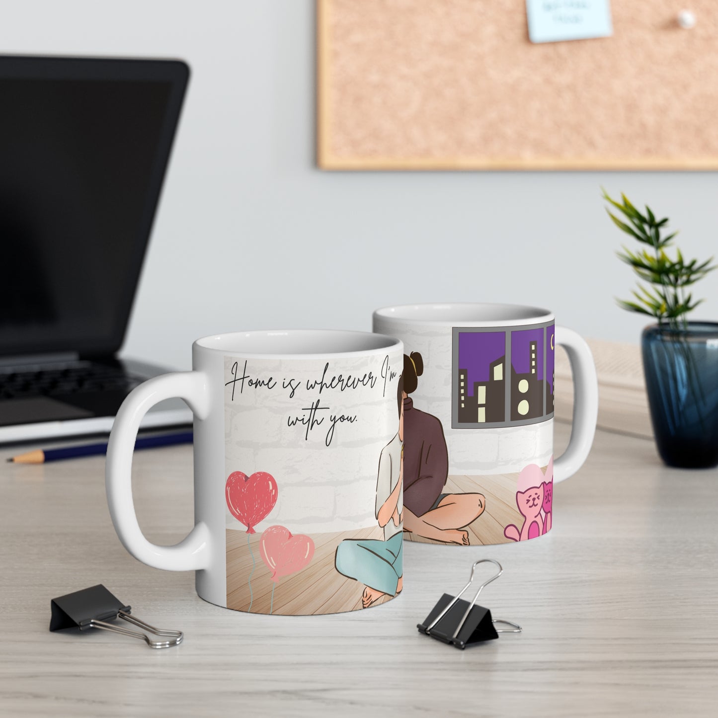 Home is Wherever I Am with You Mug – Valentine's Day Club Collection