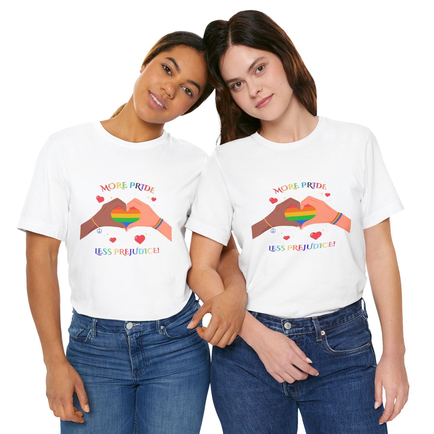 "More Pride, Less Prejudice" Unisex T-Shirt