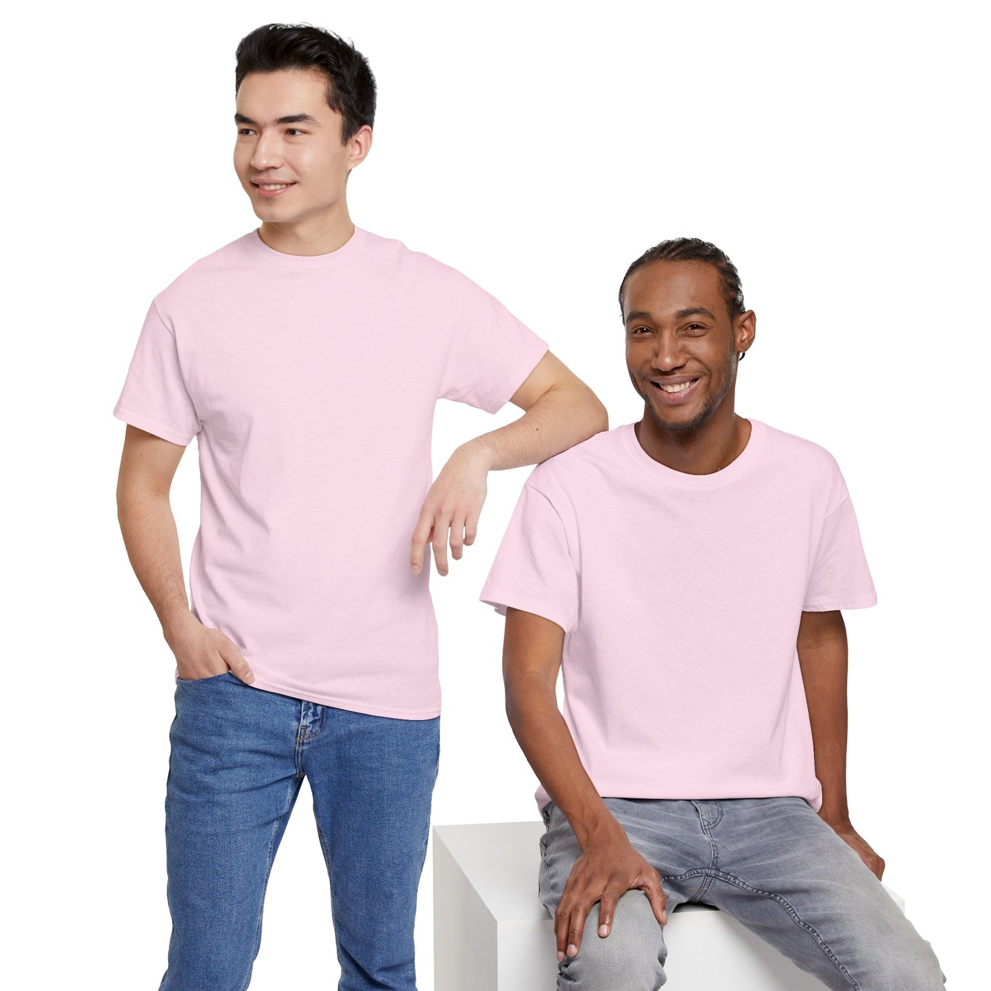 Classic Unisex Crew Neck T-Shirt – 10 Colours, Sizes XS to 7XL