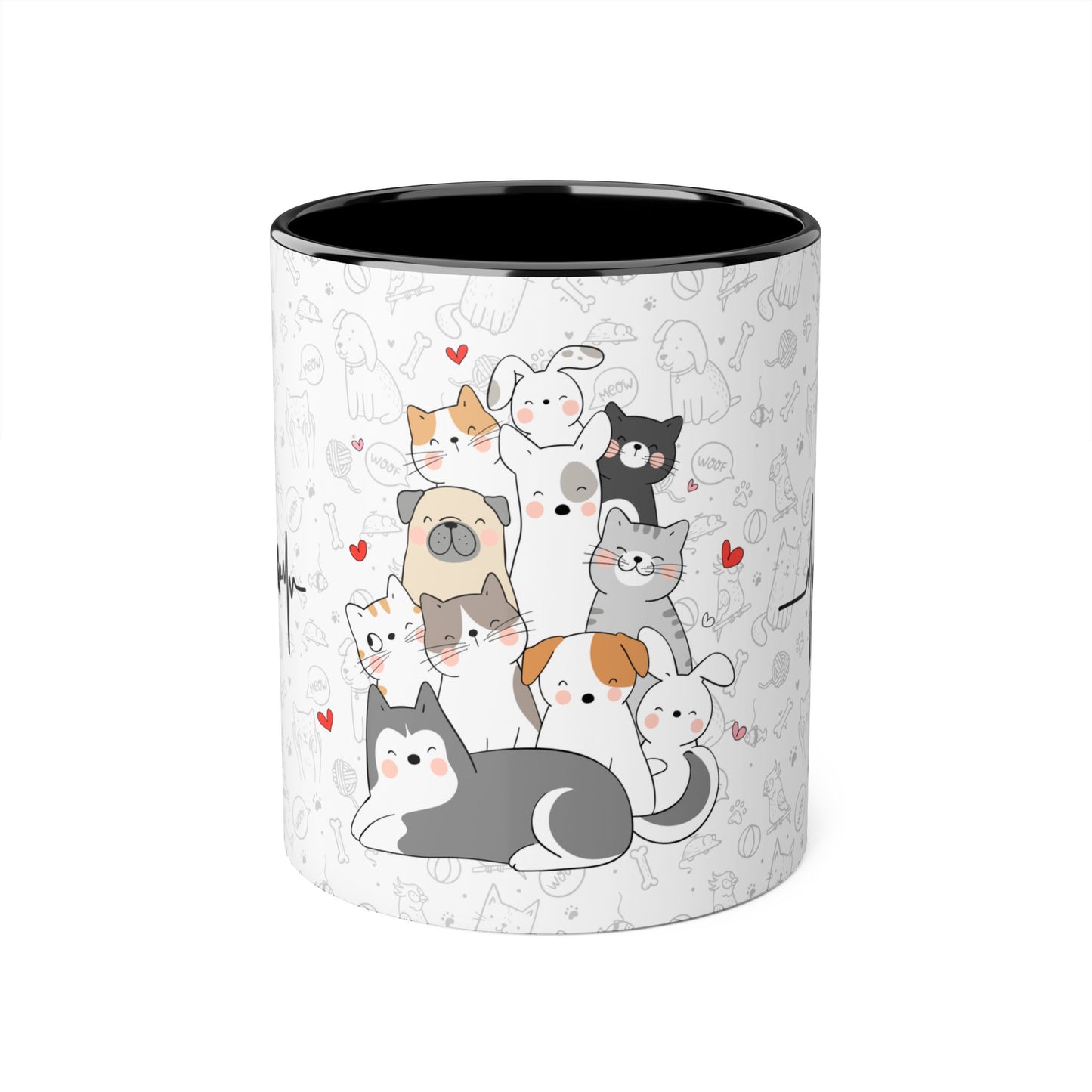 Furry Companion Mug – Valentine’s Day Collection