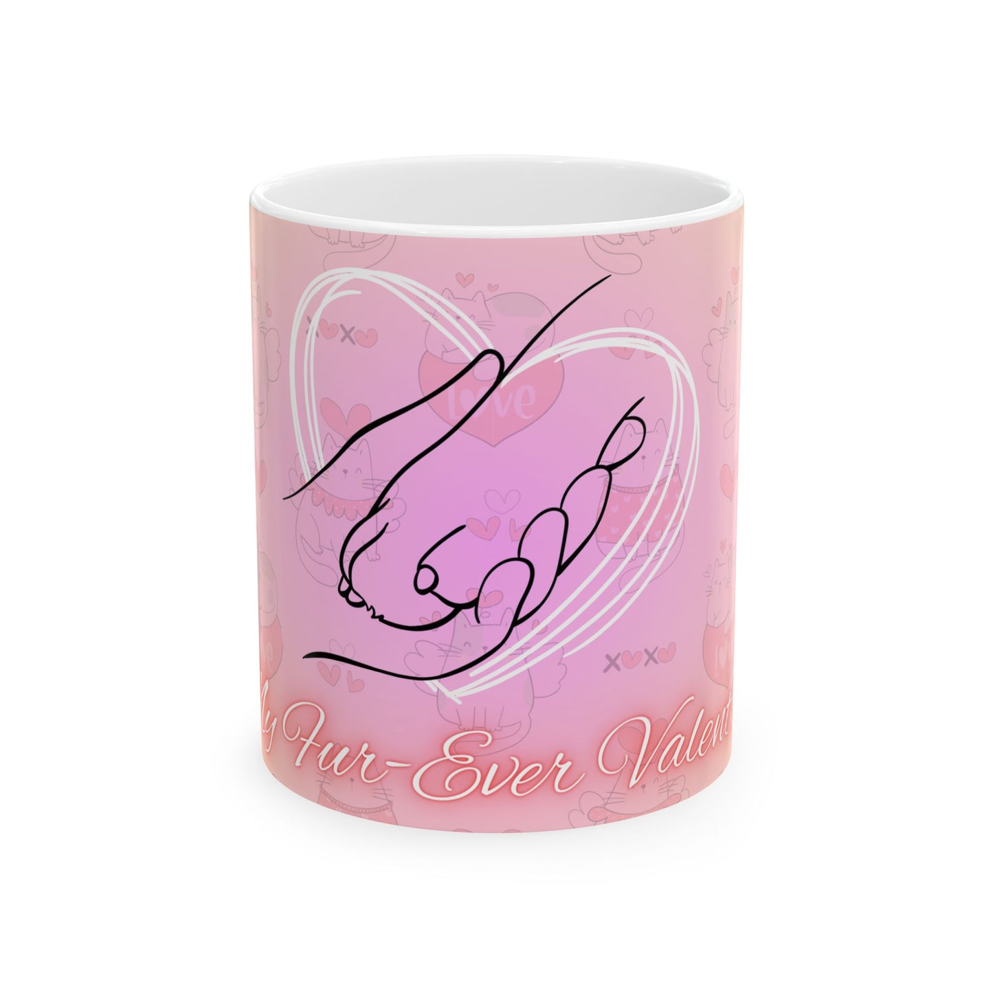 My Fur-Ever Valentine Coffee Mug – Valentine’s Day Collection