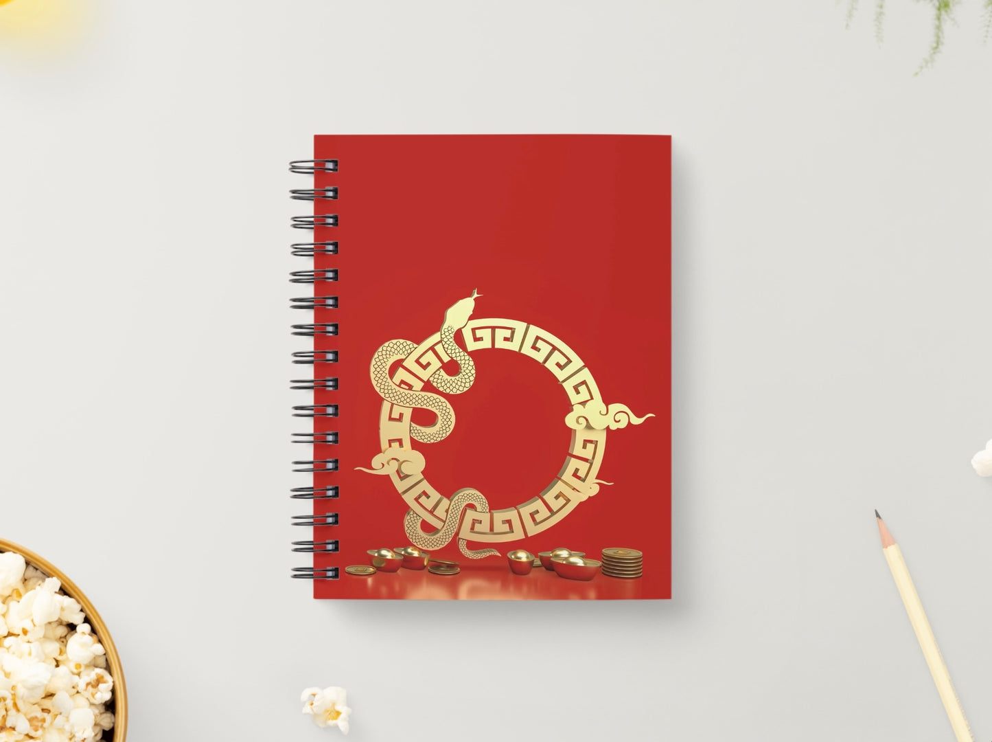 Year of the Snake Journal – Lunar New Year 2025 Planner & Vision Board 🧧✨