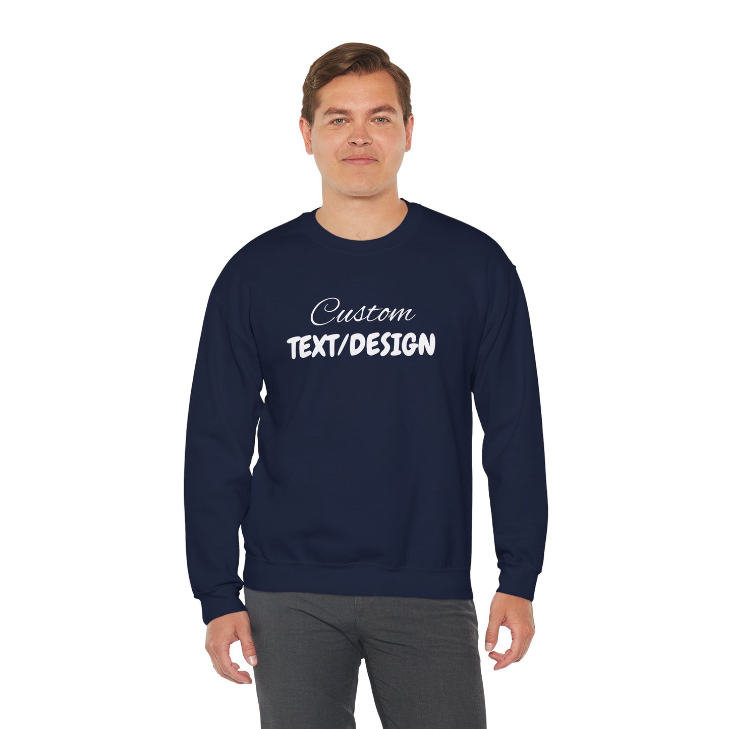 Custom Unisex Oversized Sweatshirt | Personalized Design & Text