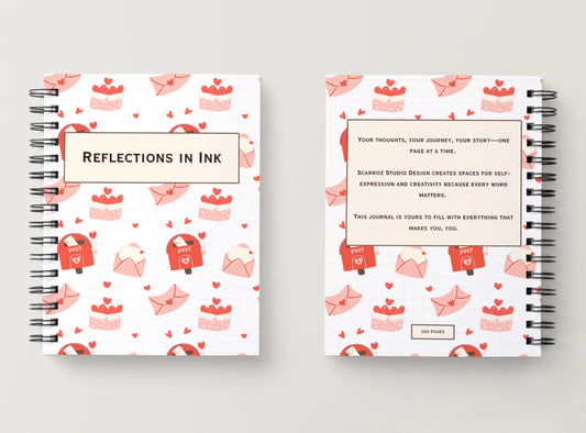 Reflections in Ink: A 200-Page Journal Notebook